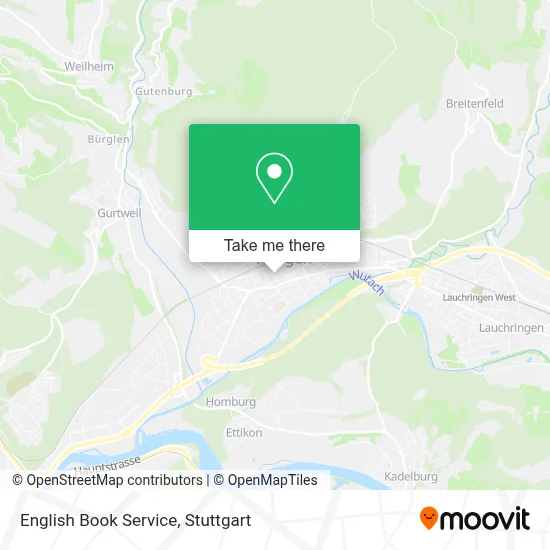 English Book Service map