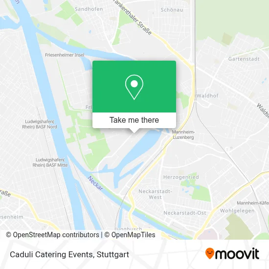 Caduli Catering Events map