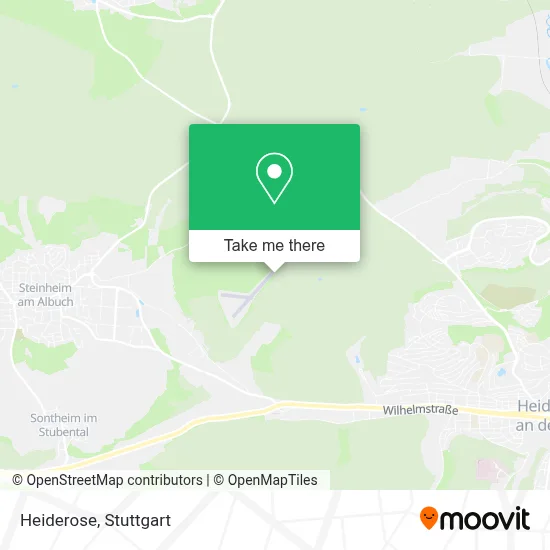 Heiderose map