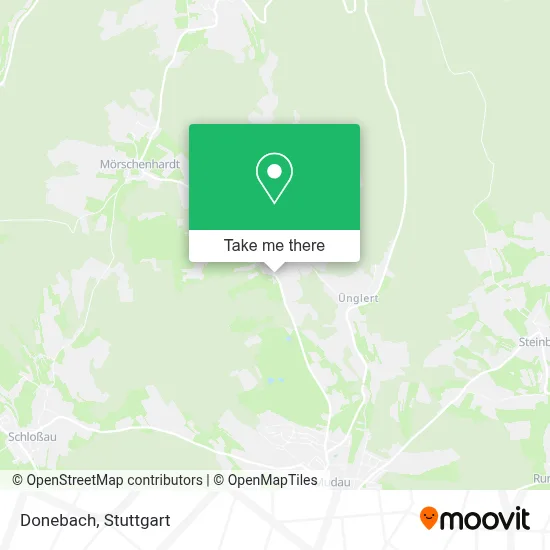 Donebach map