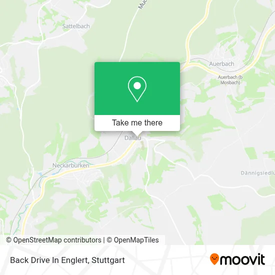 Back Drive In Englert map
