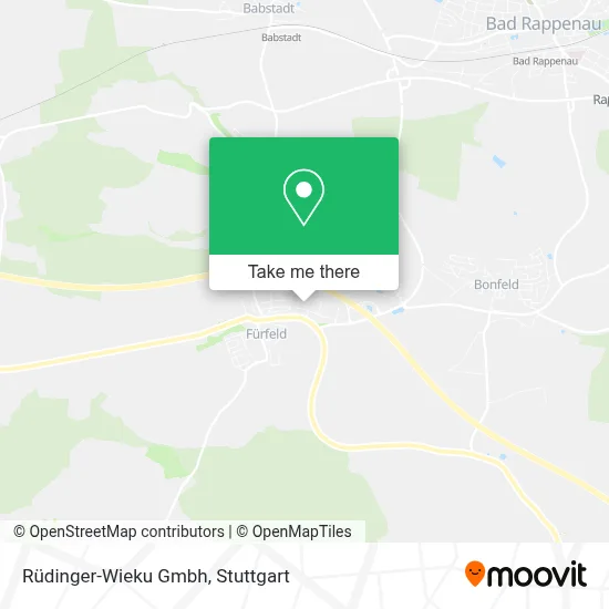Rüdinger-Wieku Gmbh map
