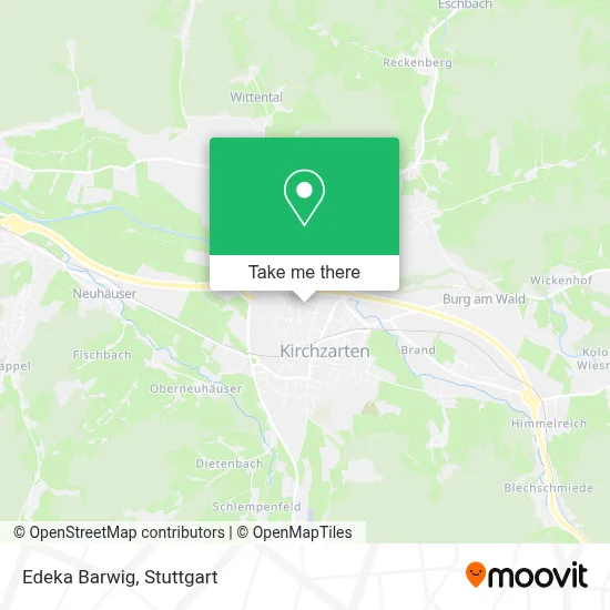 Edeka Barwig map