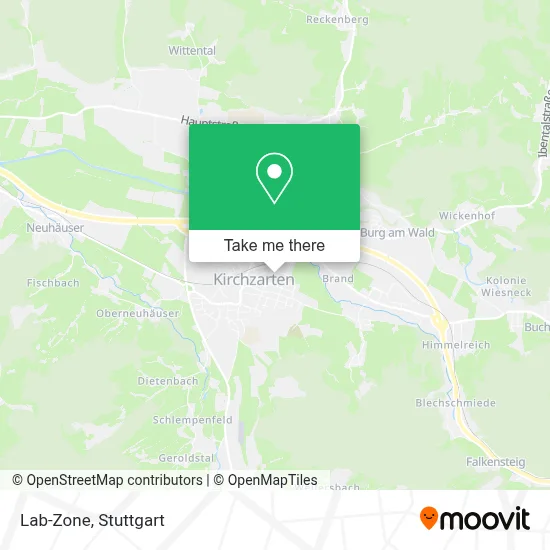 Lab-Zone map