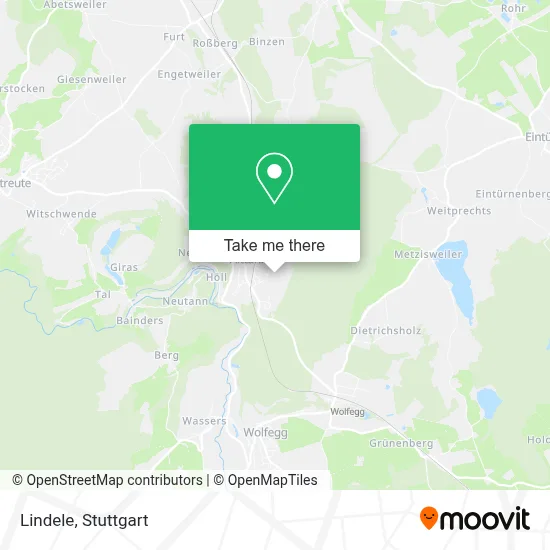 Lindele map