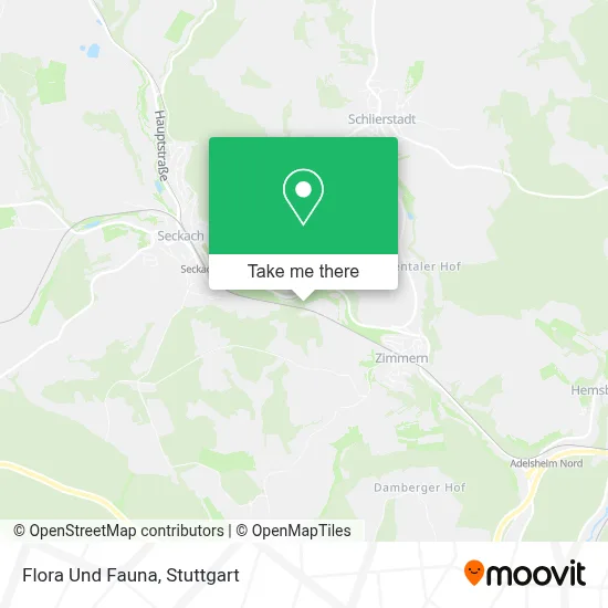 Flora Und Fauna map