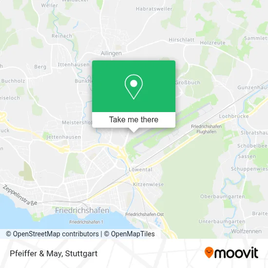 Pfeiffer & May map