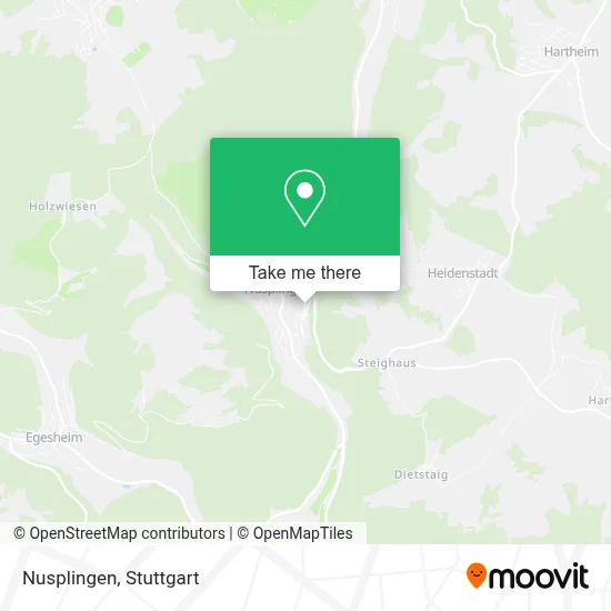 Nusplingen map