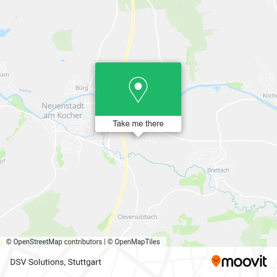 Dsv Solutions map
