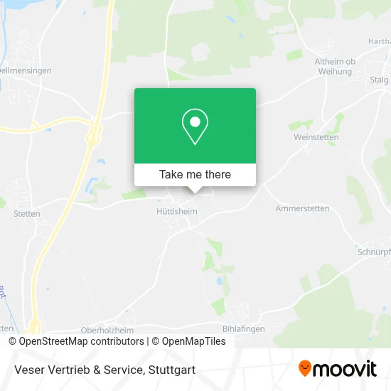 Veser Vertrieb & Service map