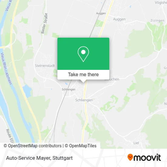 Auto-Service Mayer map