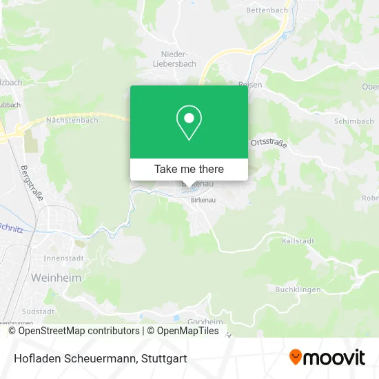 Hofladen Scheuermann map