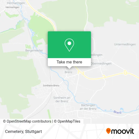 Friedhof map