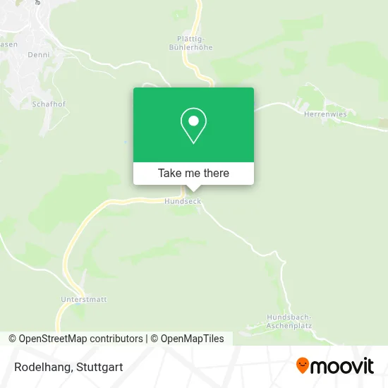 Rodelhang map