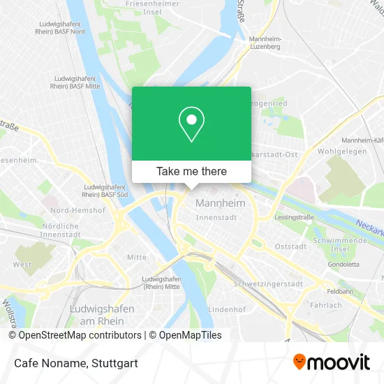 Cafe Noname map