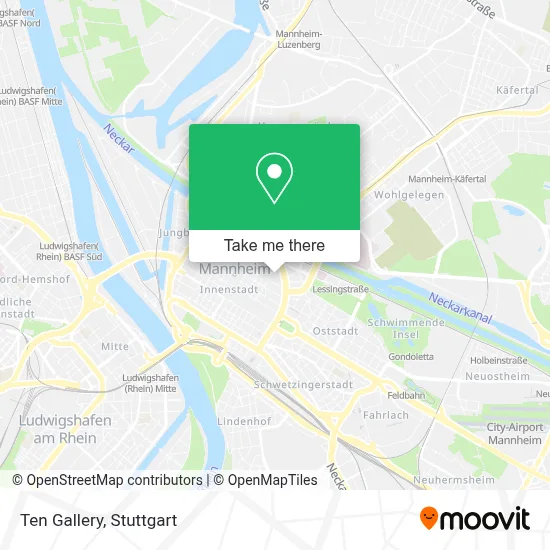 Ten Gallery map