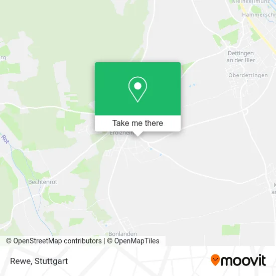 Rewe map