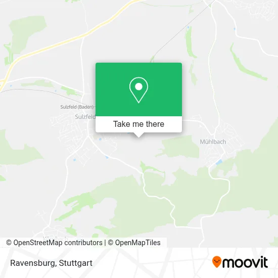 Ravensburg map