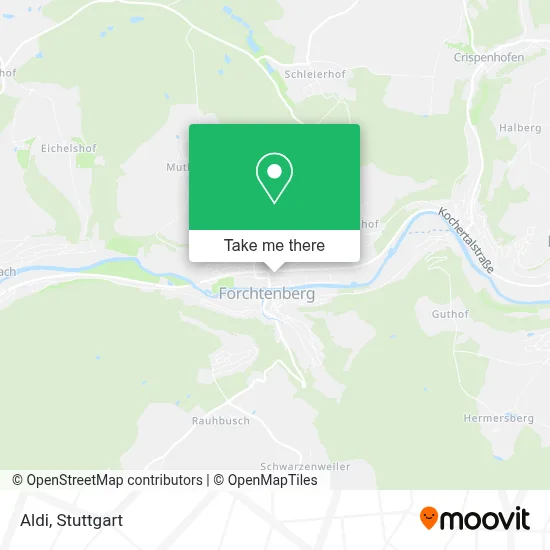Aldi map