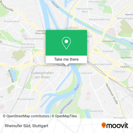 Rheinufer Süd map