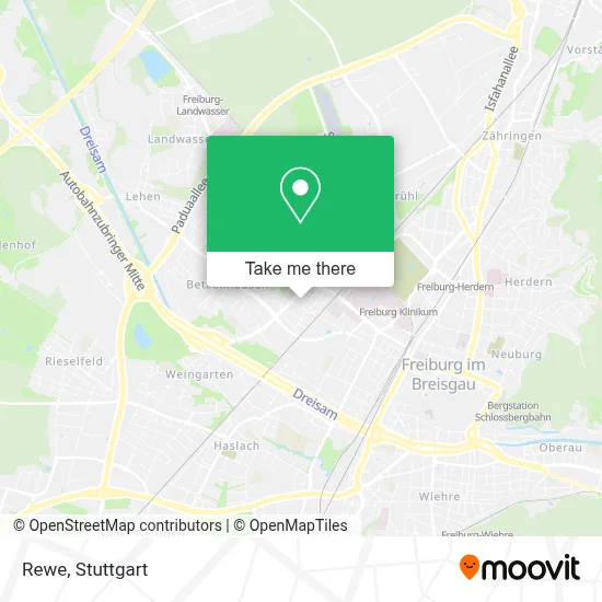 Rewe map