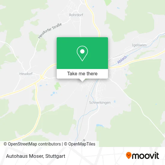 Autohaus Moser map