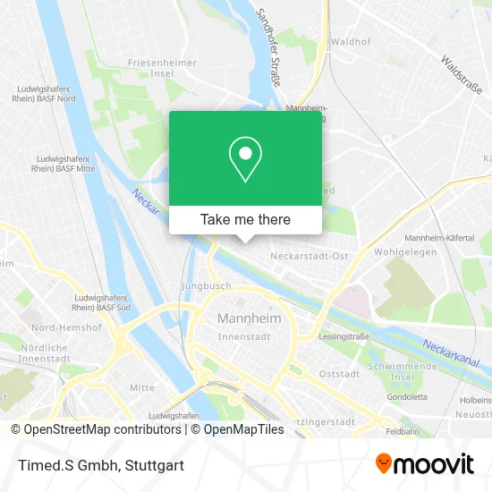Timed.S Gmbh map