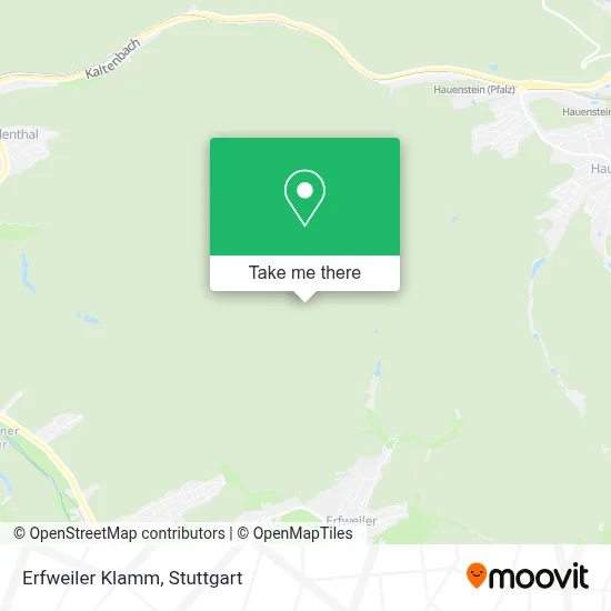 Erfweiler Klamm map
