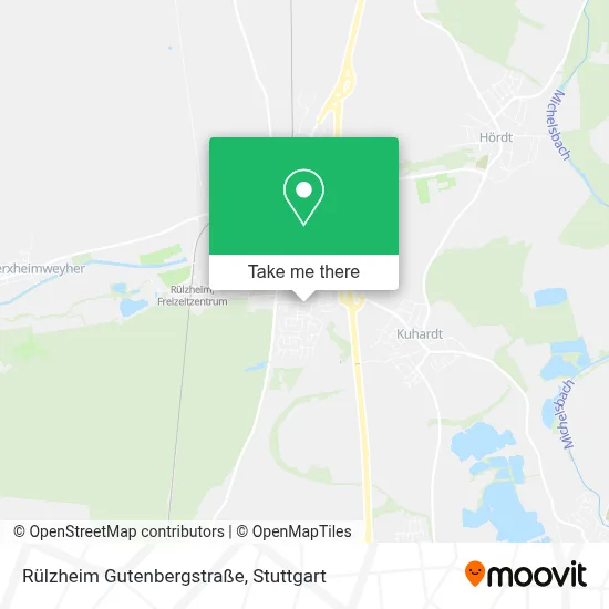 Rülzheim Gutenbergstraße map