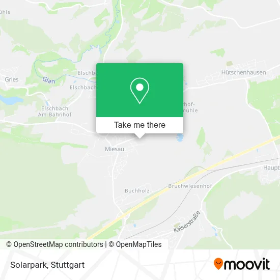 Solarpark map