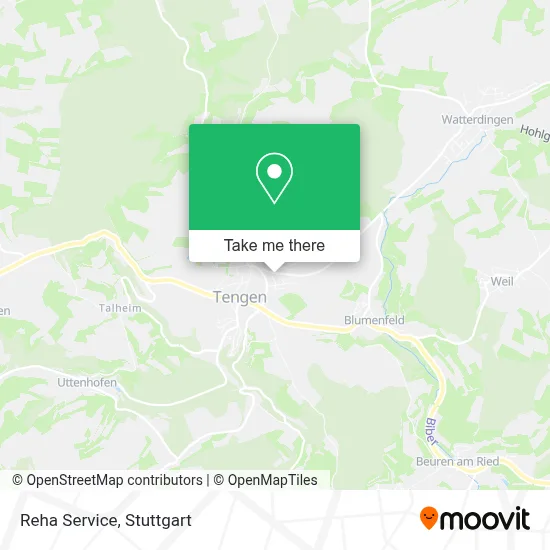 Reha Service map