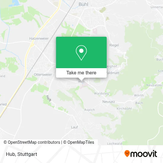 Hub map