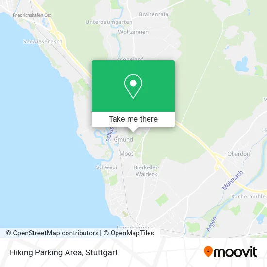 Wanderparkplatz map