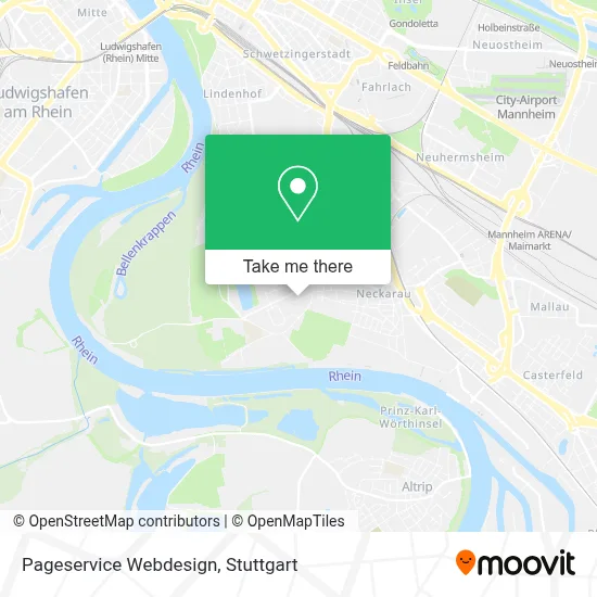 Pageservice Webdesign map