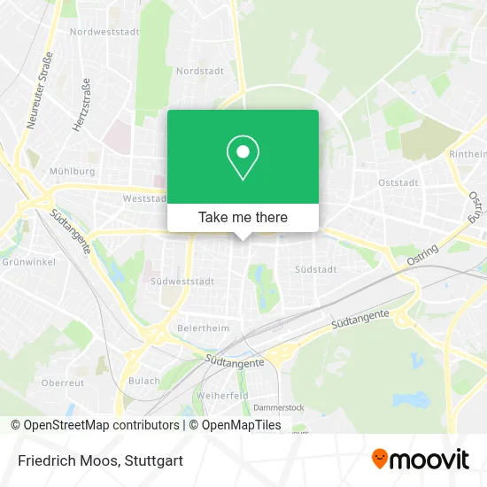Friedrich Moos map