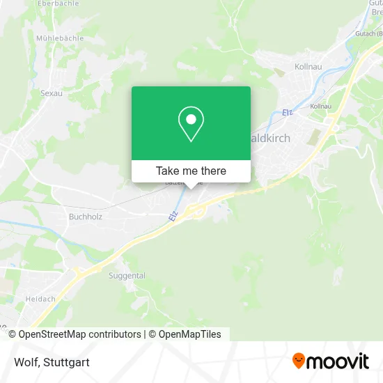 Wolf map