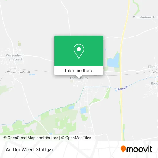 An Der Weed map
