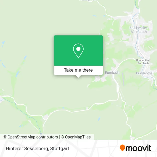 Hinterer Sesselberg map