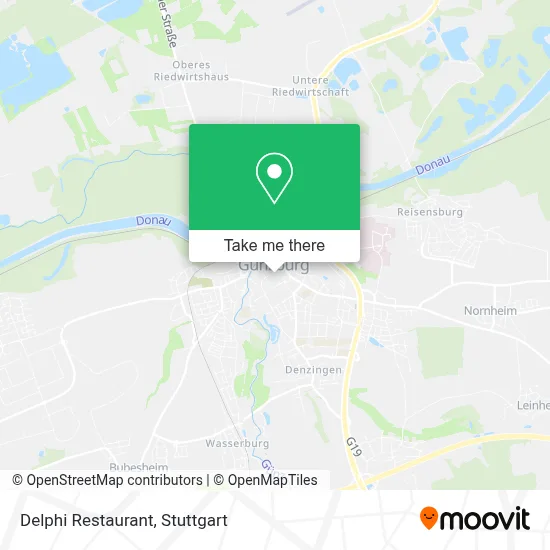 Restaurant Delphi map