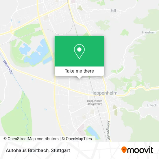 Autohaus Breitbach map