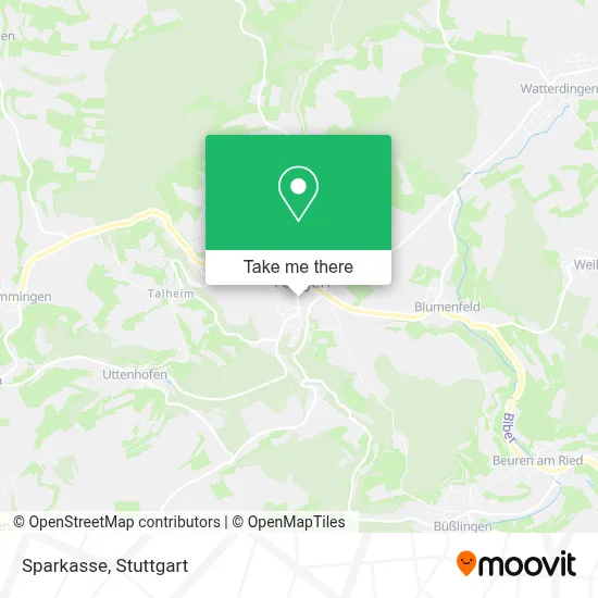 Sparkasse map