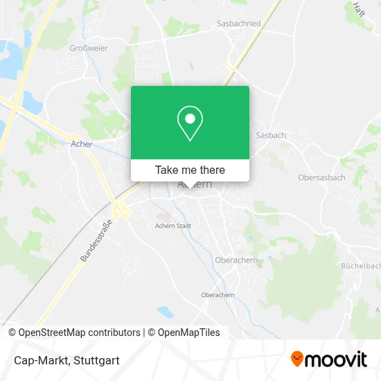 Cap-Markt map