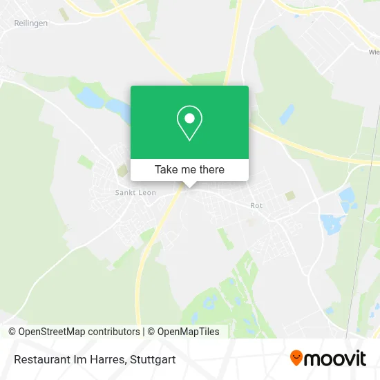 Restaurant Im Harres map