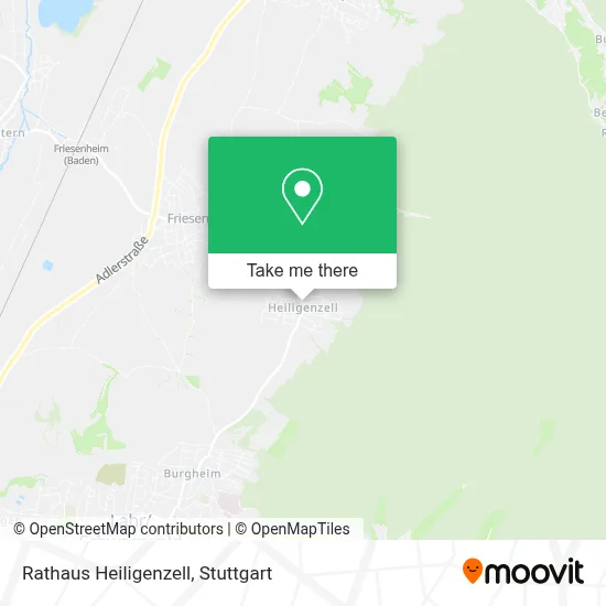 Rathaus Heiligenzell map