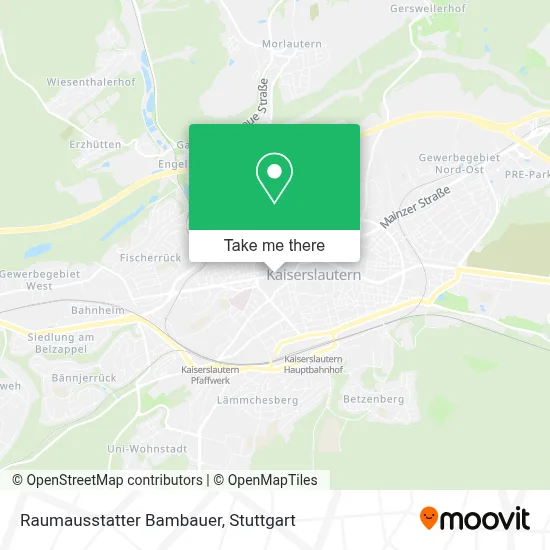Raumausstatter Bambauer map