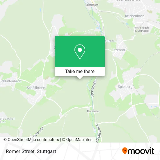 Römerstraße map