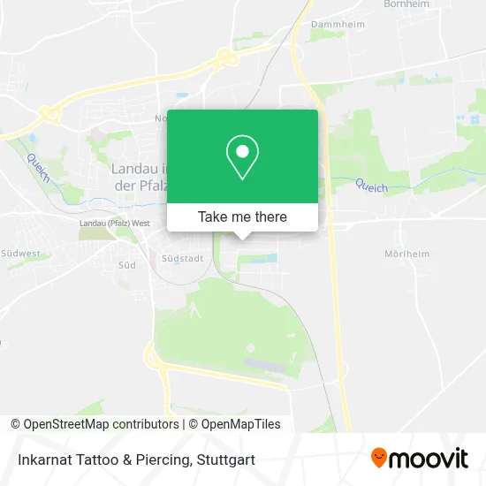 Inkarnat Tattoo & Piercing map