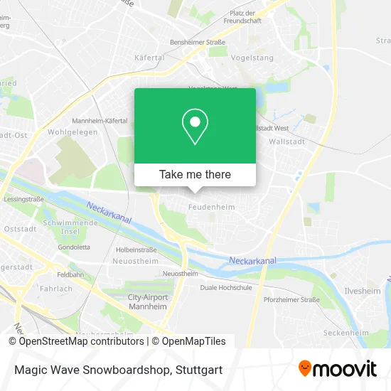 Magic Wave Snowboardshop map