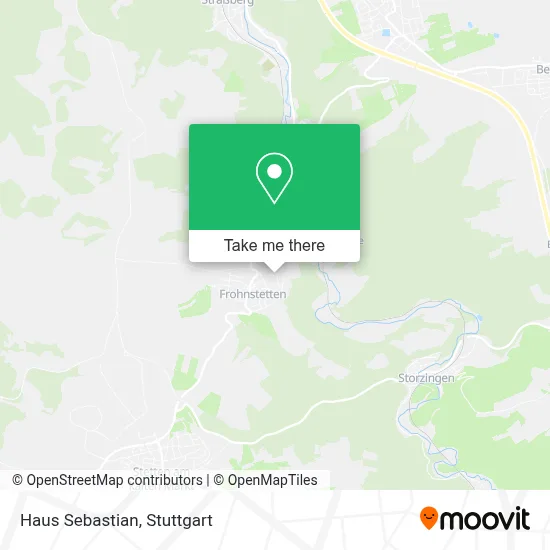 Haus Sebastian map