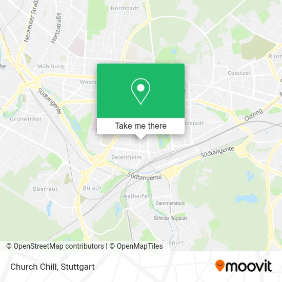 Church Chill map
